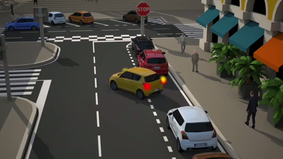Le stationnement en créneau