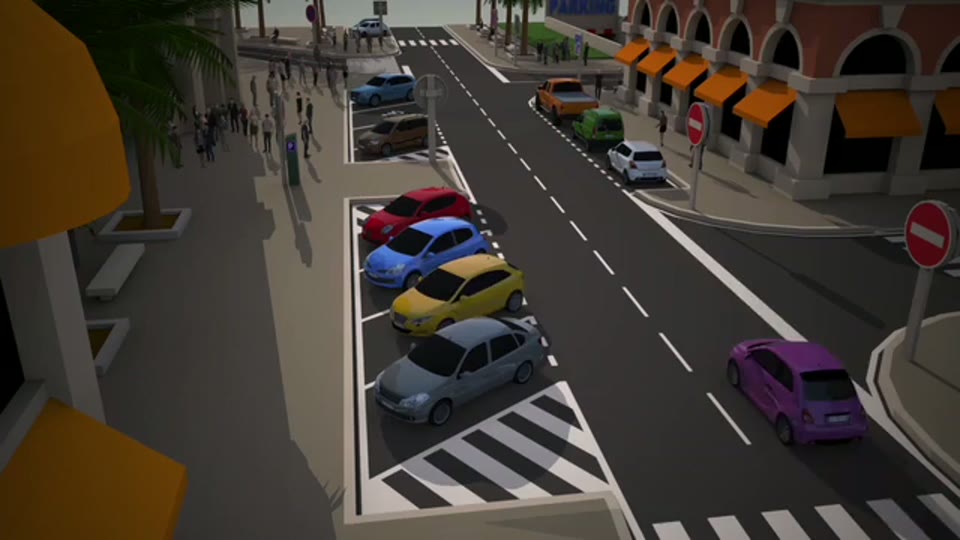 Module Le stationnement en épi et bataille